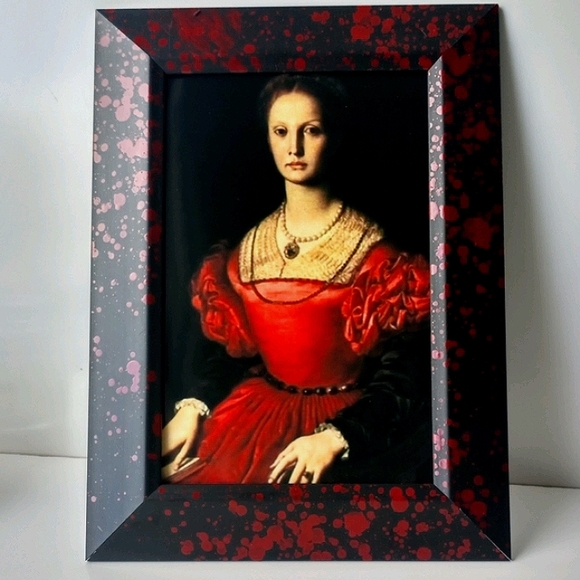 Serial Killer Elizabeth Bathory Gothic Oddity Queen Horror Bloody Gore Framed - Picture 7 of 8